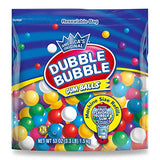 Dubble Bubble Gumball Machine Refill - More than 3 Pounds of Bulk Bubblegum Balls - .5 Inch Assorted Gumballs for Small Mini Candy Dispenser - 53 Ounce Bag (Pack of 1)