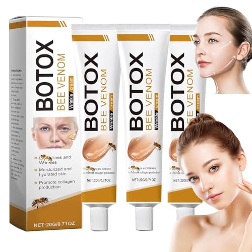 3 Pcs Bee Venom Wrinkle Cream, Bee Venom Anti-Wrinkle Firming Cream, Bee Venom Moisturizing Cream, Bee Venom Repair Cream, Lifting & Recovery Anti-Aging Cream