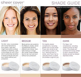 SHEET COVER Studio – Conceal and Brighten Highlight Trio – Two-Toned Concealers – Shimmering Highlighter – Light/Medium Shade – With FREE Concealer Brush – 3 Grams