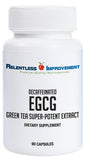 Relentless Improvement EGCG Green Tea Extract 90 Capsules 670mg Extract Per Capsule Standardized to 98%+Polyphenols 60% EgCG Very Low Caffeine Blood Health Support