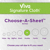 Viva Signature Cloth Choose-A-Sheet Paper Towels, Soft & Strong Kitchen Paper Towels, White, 6 Count