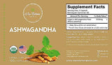 Via Natura Organics Ashwagandha Capsules 1000mg | Organic Herbal Supplement |120 Capsules