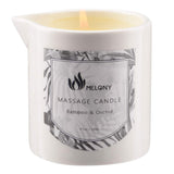 MELONY Massage Candle Oil, Moisturizing, Body Oil Candle, Natural Soybeans, 8.1 oz, Bamboo Orchid