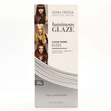 JOHN FRIEDA Luminous Glaze Clear Shine Gloss, Anti-Fade, Color Enriching Gloss, Safe for Color Treated Hair, 6.5 Ounces