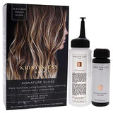 Kristin Ess Signature Hair Gloss Treatment - Brightening and Toning Glaze for Unisex/Women's Hair in 1 Application - Winter Wheat (Pack of 1)