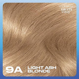 Clairol Nice'n Easy Permanent Hair Dye, 9A Light Ash Blonde Hair Color, Pack of 3