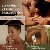 Gya Labs Calming Massage Oil for Massage Therapy - Natural Aromatherapy Massage Oils - Crafted with Lavender, Petitgrain, Chamomile, Sweet Orange, Jojoba & Argan Oils (6.76 fl oz)