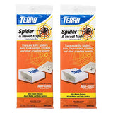 TERRO T3206 Spider & Insect Trap (4 Count) … (Pack of 2)