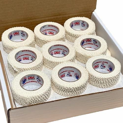 ABG Stretch Tape - Premium Thumb Tape for Crossfit, Weightlifting, MMA, Fishing, Golf, Gymnastics - Dual-Sided Adhesive, Water & Sweat Resistant, Made in USA, 100% Cotton, Lycra Threads