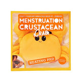 Menstruation Crustacean Crab: Lavender Scented Microwaveable Heating Pad for Period Cramps & Self Care