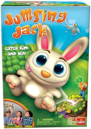 Jumping Jack Game by Goliath — Pull Out a Carrot and Watch Jack Jump by Goliath