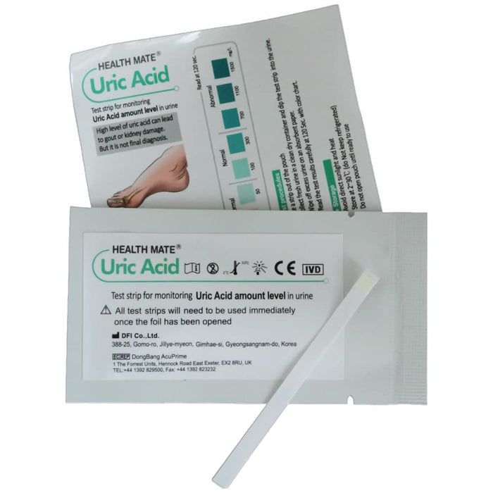 ONE STRP 5 x GP/Professional Uric Acid Gout Urine Test Strips