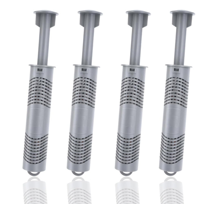 Silver Ion Cartridge for Hot Springs Spa, Hot Tub Silver Ion Cartridge with 4 Months Keeps Spa Water Crystal(Grey,4PCS)
