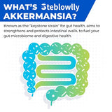 Akkermansia Muciniphila, 30 Billion AFU - Live Strain Akkermansia Probiotics for Women & Men, Enhances Gut Digestive Lining function, for GLP-1, Digestive, Gut, Immune & Overall Health, 1 Month Supply