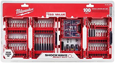 Milwaukee Shockwave Impact Driver Bit Set (100 Piece) 48-32-4083