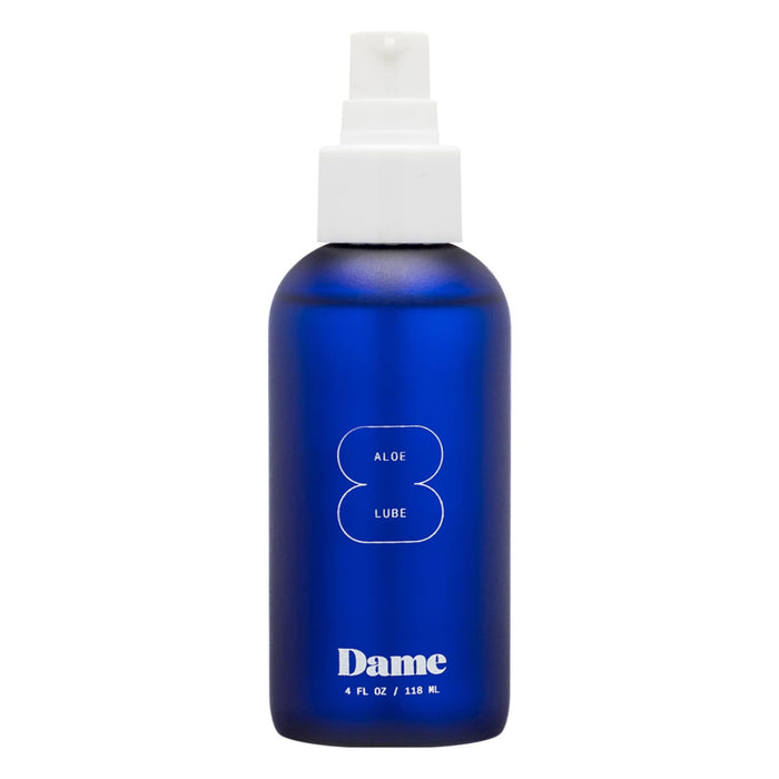 Dame Products Aloe Lube for Women - Doctor-Approved - pH-Balanced Made with Aloe Vera - Personal Lubricant - 4 Fl Oz