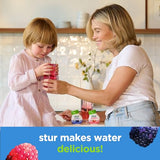 Stur Electrolyte Water Enhancer | Sweetened with Stevia | High in Vitamin C & Antioxidants | Sugar Free | Zero Calories | Keto | Vegan | 5 Bottles, Makes 90 Drinks (Passionfruit Guava)