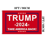 Jayus Women Donald Trump For President 2024 Flag 2x3 Outdoor Made in USA - 3Ply 200D Double Sided Take America Back (TAB) Trump 2024 Flags Banner with 2 Brass Grommets