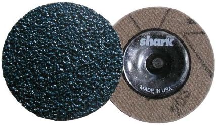 Shark Shark 44222 2-Inch Cloth Backed Zirconia Grinding Discs, Pack-25, Grit-50
