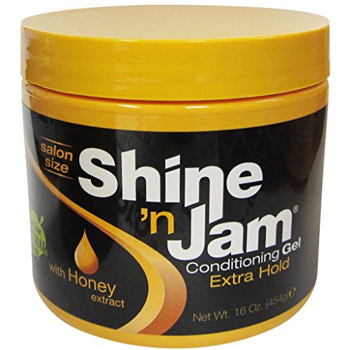 Shine 'n Jam Conditioning Gel Extra Hold for Braids, Twists, and Frizz Control