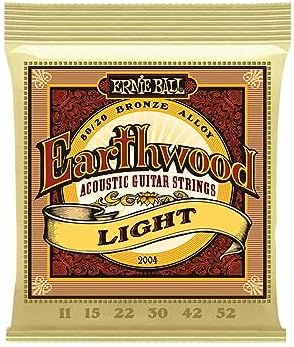 Ernie Ball Earthwood Light 80/20 Bronze Sets.011 - .052 (3 Pack)