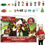 Christmas Vacation Advent Calendar, National Lampoon's Advent Calendar - 3D Figures and Pop-Up Diorama Pieces, Suitable for Children, Adults and Fans (A)