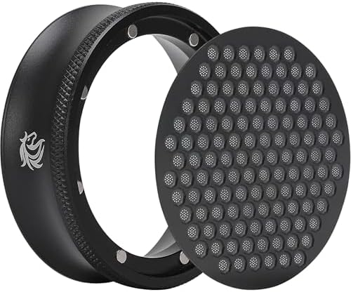 54mm Dosing Funnel Espresso Puck Screen Kit Compatible With Breville Espresso Machine Accessories Portafilter Funnel and Coffee Filter Screen Set Model A