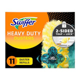 Swiffer Dusters Multi-Surface Heavy Duty Duster Refills, Unstopables Fresh Scent, 11 Count