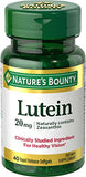 Nature's Bounty Lutein 20 mg 40 Softgels (Pack of 2)