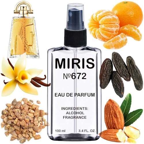 MIRIS No.672 | Impression of P. | Men Eau de Parfum | 3.4 Fl Oz / 100 ml