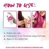 Punky Temporary Hair Color Spray, Lynx Pink, Non-Damaging Hair Dye, Instant Vivid Hair Color, 3.5 oz 2-Pack