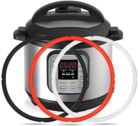 Mocoosy Silicone Sealing Ring for InstaPot 8 qt, Insta Pot Seals Replacement Gasket 8 Quart Insta Pot O-Rings, BPA-Free, Food-Grade Silicone, Insta Pot Accessories for Instant Pot IP-DUO80 IP-LUX 8