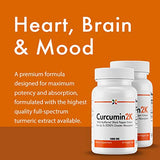 Stop Aging Now - Curcumin2K Formula with BioPerine Black Pepper Extract for Up to 2000% Greater Absorption - 60 Veggie Caps