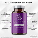 NEUROHACKER COLLECTIVE Qualia Mind & Qualia Night | Premium Nootropic Supplement for Mental Performance & Brain Health | Increase Focus & Mental Clarity | Deep Refreshing Sleep Support 55 Cap