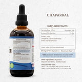 Secrets of the Tribe Chaparral Alcohol-Free Liquid Extract, Chaparral (Larrea tridentata) Dried Leaf and Flower Tincture Supplement (4 FL OZ)