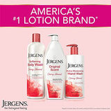 JERGENS Extra Moisturizing Hand Soap, Liquid Hand Soap Refill Cherry Almond Scent, Hand Wash For Dry Hands, 15 Ounces