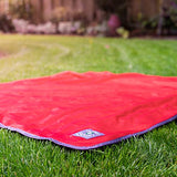 Insect Shield Protection Blanket Bug and Insect Repellent Outdoor Blanket, Red (56 x 68 Inches)