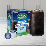 Green Mountain Coffee Roasters Original Black Iced Cold Brew Coffee, Single Serve Keurig K-Cup Pods, 20-Count Box