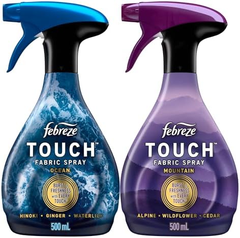 Touch Fabric Spray, Ocean & Mountain, 16.9 oz, Pack of 2