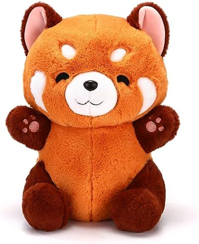 Red Panda Stuffed Animal - Cute Plush Toy, Gift for Girlfriend, Kids Birthday, 13.7" Panda Plushie