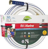 SWAN Products ELMRV12050 Element RV & Marine Camping and Boating Water Hose 50' x 1/2", White