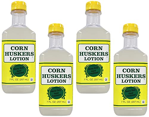 Corn Huskers Heavy Duty Oil-free Hand Treatment Lotion 7 Ounce (Pack of 4)