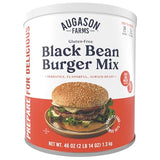 Augason Farms Gluten-Free Black Bean Burger 2 lbs 14 oz No. 10 Can 1 Pack