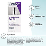 CeraVe Anti Aging Gel Serum for Face to Boost Hydration | With Ceramide Complex, Sunflower Oil, and Hyaluronic Acid | 1 Ounce