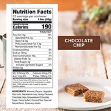 Prolon Fast Bars | Keto, Gluten Free, Dairy Free, Plant Based Protein, Intermittent Fasting Bars | Developed to Not Break Your Fast | Chocolate Chip, 24 Ct