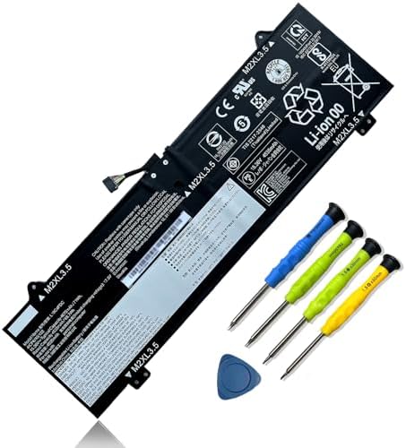 L19C4PDC L19M4PDC Battery Replacement for Lenovo Ideapad Yoga 7-14ITL5 82BH 7-15ITL5 82BJ Series Laptop 5B10Z26482 SB10Z26481 L19L4PDC 5B10Z26485 SB10Z26483 5B10Z26479 15.36V 71Wh 4675mAh