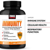 Force Factor Immunity, Immune Support Booster with Elderberry and 1000mg of Vitamin C, Plus Vitamin D, Zinc, Probiotics, Antioxidants, and Echinacea for Immune Health Defense, 90 Count (Pack of 3)
