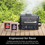 Ninja OG701 Woodfire Outdoor Grill, 7-in-1 Master Grill, BBQ Smoker, & Outdoor Air Fryer plus Bake, Roast, Dehydrate, & Broil, Woodfire Technology, with All Purpose Blend Pellets