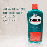 Denorex Extra Strength Anti Dandruff Shampoo & Conditioner Treatment, 3% Salicylic Acid Helps Relieve Moderate Symptoms of Dandruff, Seborrheic Dermatitis & Psoriasis, 10oz