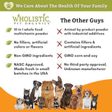 Wholistic Pet Organics Canine Complete: Organic Pumpkin Supplement for Dogs 1lb - Pumpkin Powder for Dogs - Fiber Supplement for Dogs - USDA Certified Organic - Supports Digestion, Heart & Gut Health